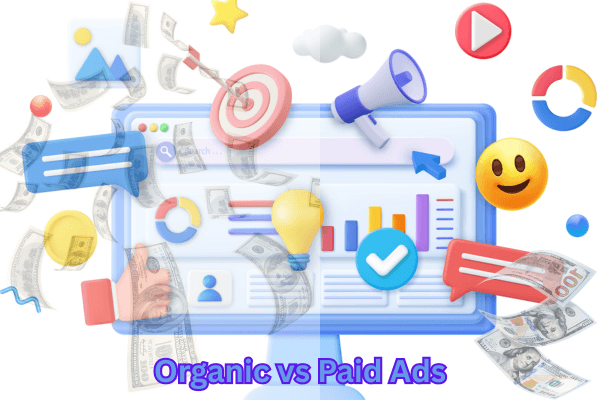 Comparison of Organic vs Paid Ads