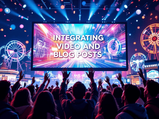 Integrating Video and Blog Posts In Multi-Channel Campaigns