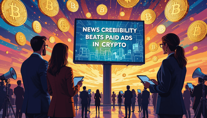 Why News Credibility Beats Paid Ads in Crypto
