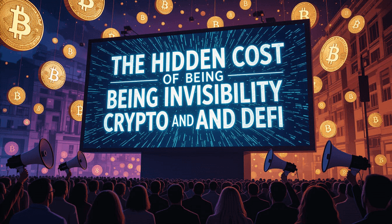 Hidden Cost of Being Invisible in Crypto and DeFi